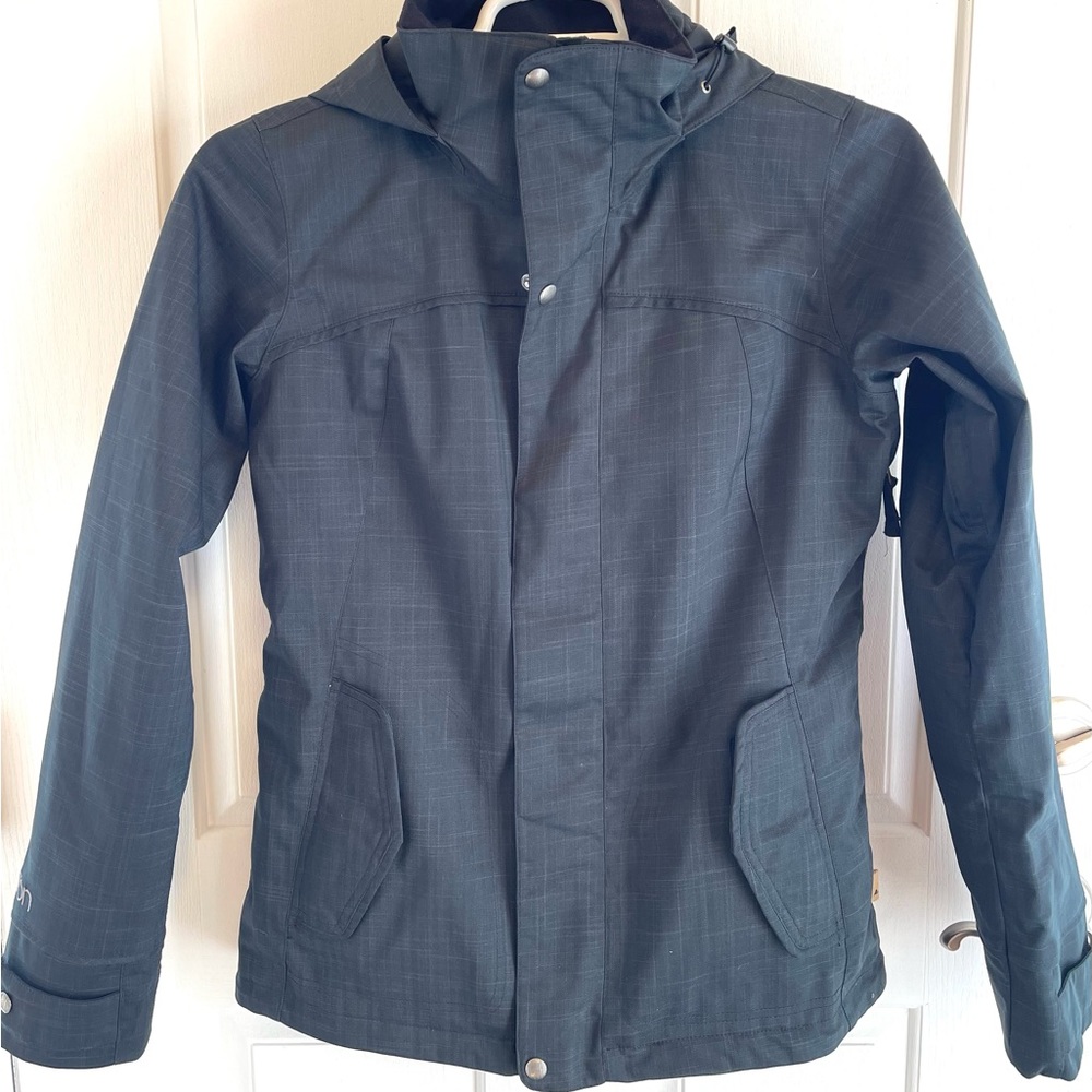 Women's Black Hooded Jacket